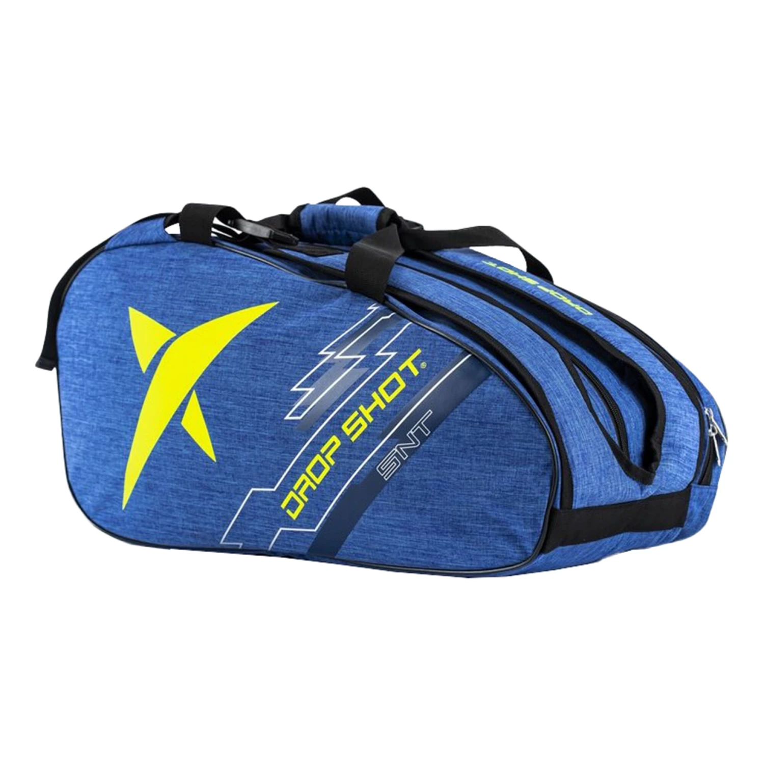 DROP SHOT Essential 20 Padel Racket Bag - Blue, Yellow 1 DROP SHOT Essential 20 Padel Racket Bag - Blue, Yellow