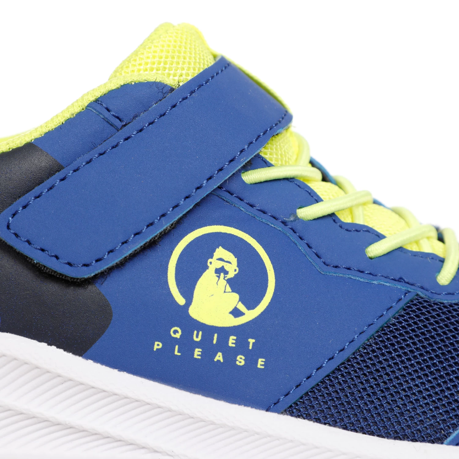 Courtstyler Velcro All Court Shoe Kids - Blue, Yellow 6 Courtstyler Velcro All Court Shoe Kids - Blue, Yellow - Image 6