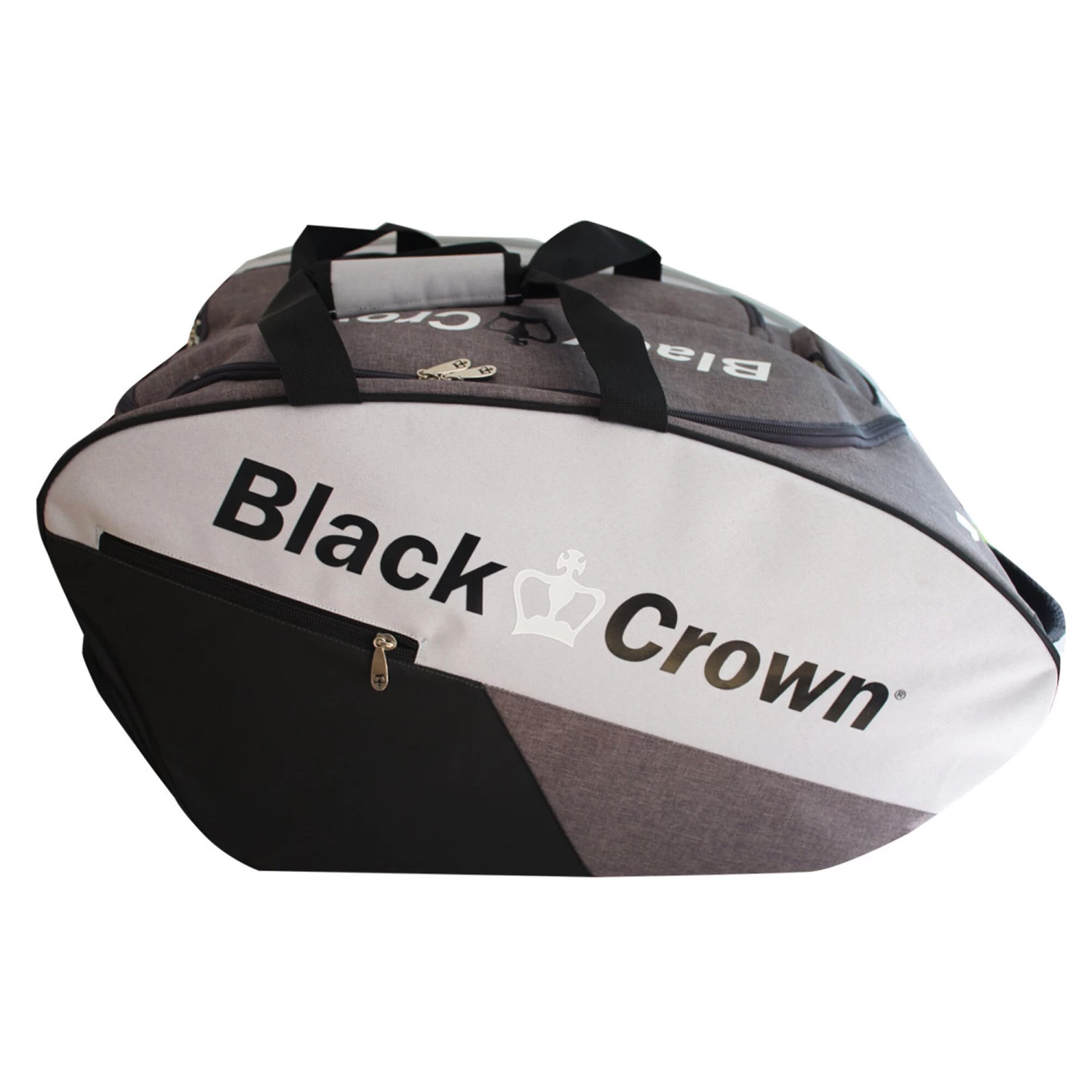 BLACK CROWN Calm Padel Racket Bag - Grey, White 1 BLACK CROWN Calm Padel Racket Bag - Grey, White