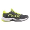 NOX AT10 Lux Padel Shoe Men - Grey, Neon Yellow