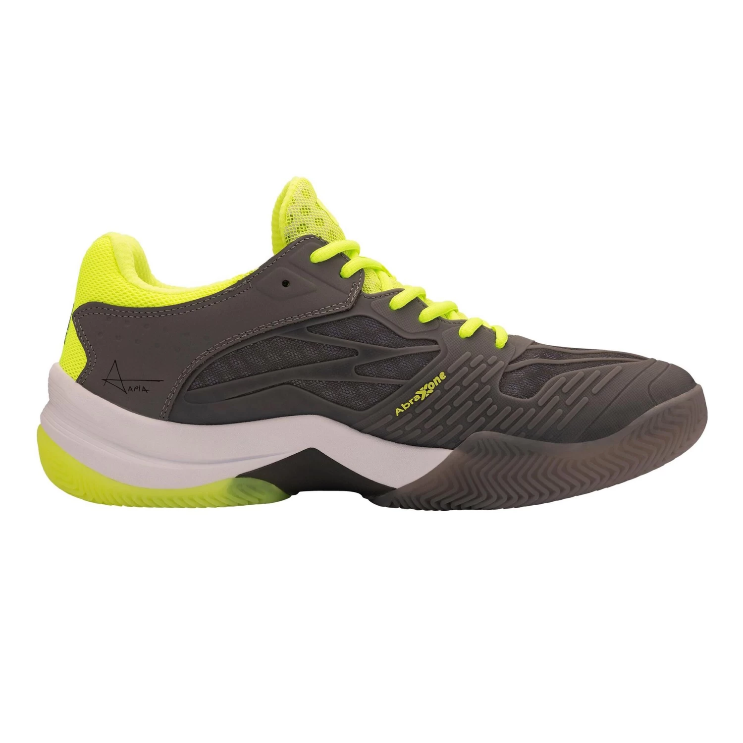 NOX AT10 Lux Padel Shoe Men - Grey, Neon Yellow 2 NOX AT10 Lux Padel Shoe Men - Grey, Neon Yellow - Image 2