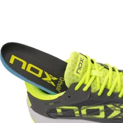 NOX AT10 Lux Padel Shoe Men - Grey, Neon Yellow 21 NOX AT10 Lux Padel Shoe Men - Grey, Neon Yellow -Sports Supplies Shop 00001000 12 1