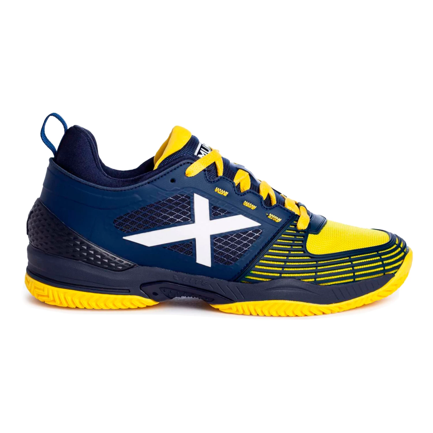 Munich Atomik 05 Padel Shoe Men - Dark Blue, Yellow 1 Munich Atomik 05 Padel Shoe Men - Dark Blue, Yellow