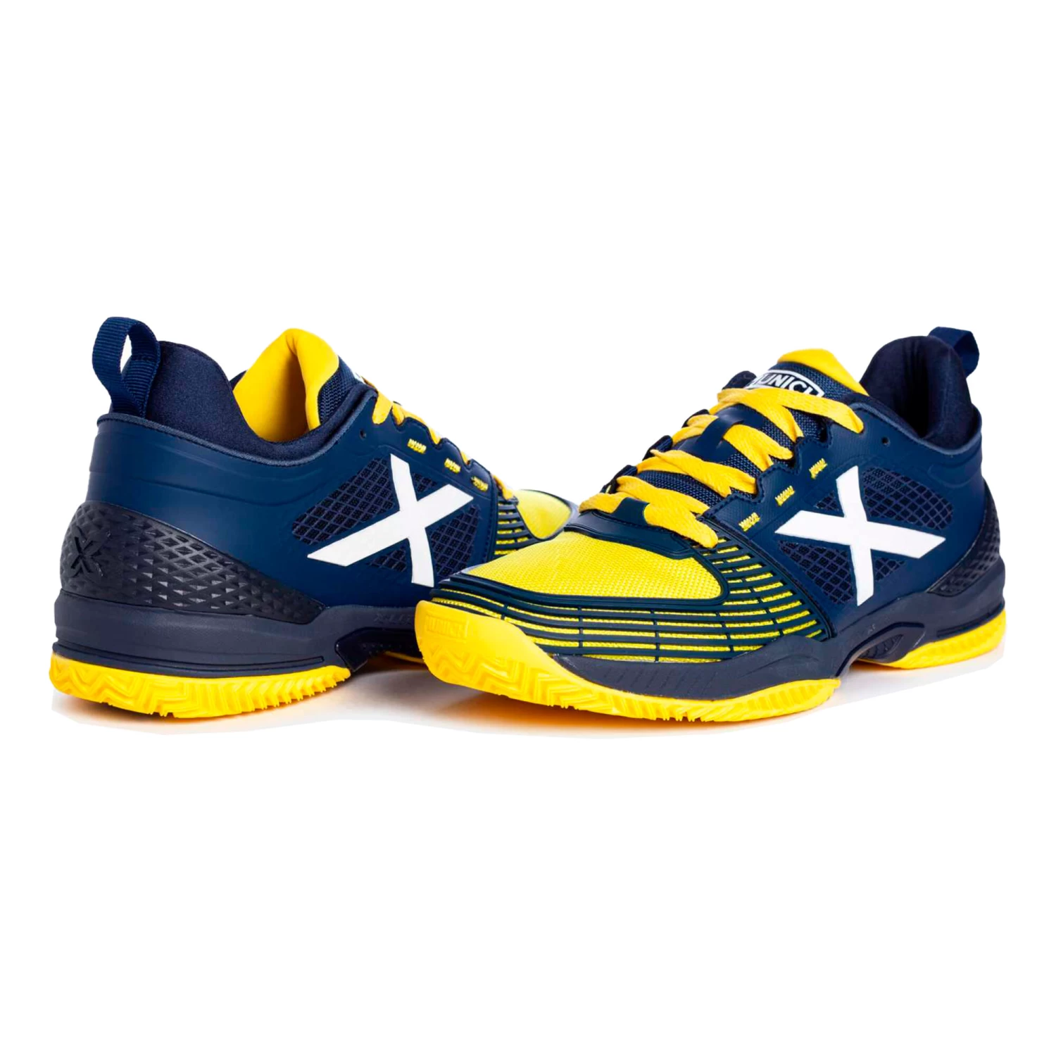Munich Atomik 05 Padel Shoe Men - Dark Blue, Yellow 3 Munich Atomik 05 Padel Shoe Men - Dark Blue, Yellow - Image 3
