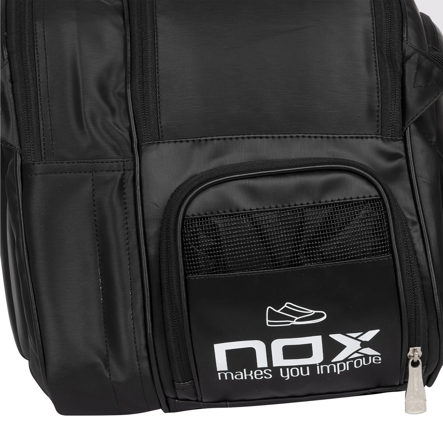 NOX Thermo Pro Series Padel Racket Bag - Black, White 4 NOX Thermo Pro Series Padel Racket Bag - Black, White - Image 4