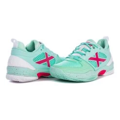 Munich Atomik 11 Padel Shoe - Mint, Pink -Sports Supplies Shop 00013000 000 1