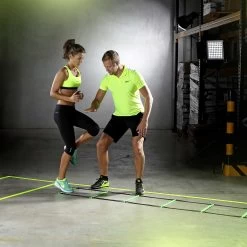 Agility Ladder 8m - Green, Black 5 Agility Ladder 8m - Green, Black -Sports Supplies Shop 0001700000 0 9