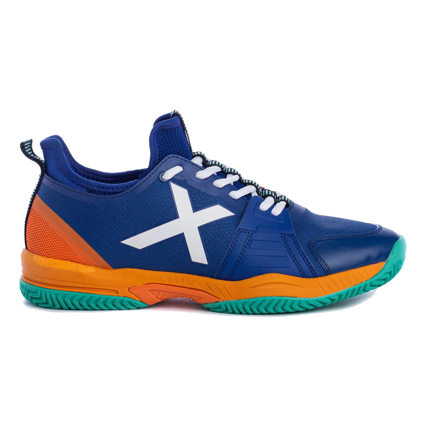 Munich Oxygen 24 Padel Shoe - Blue, Orange 1 Munich Oxygen 24 Padel Shoe - Blue, Orange