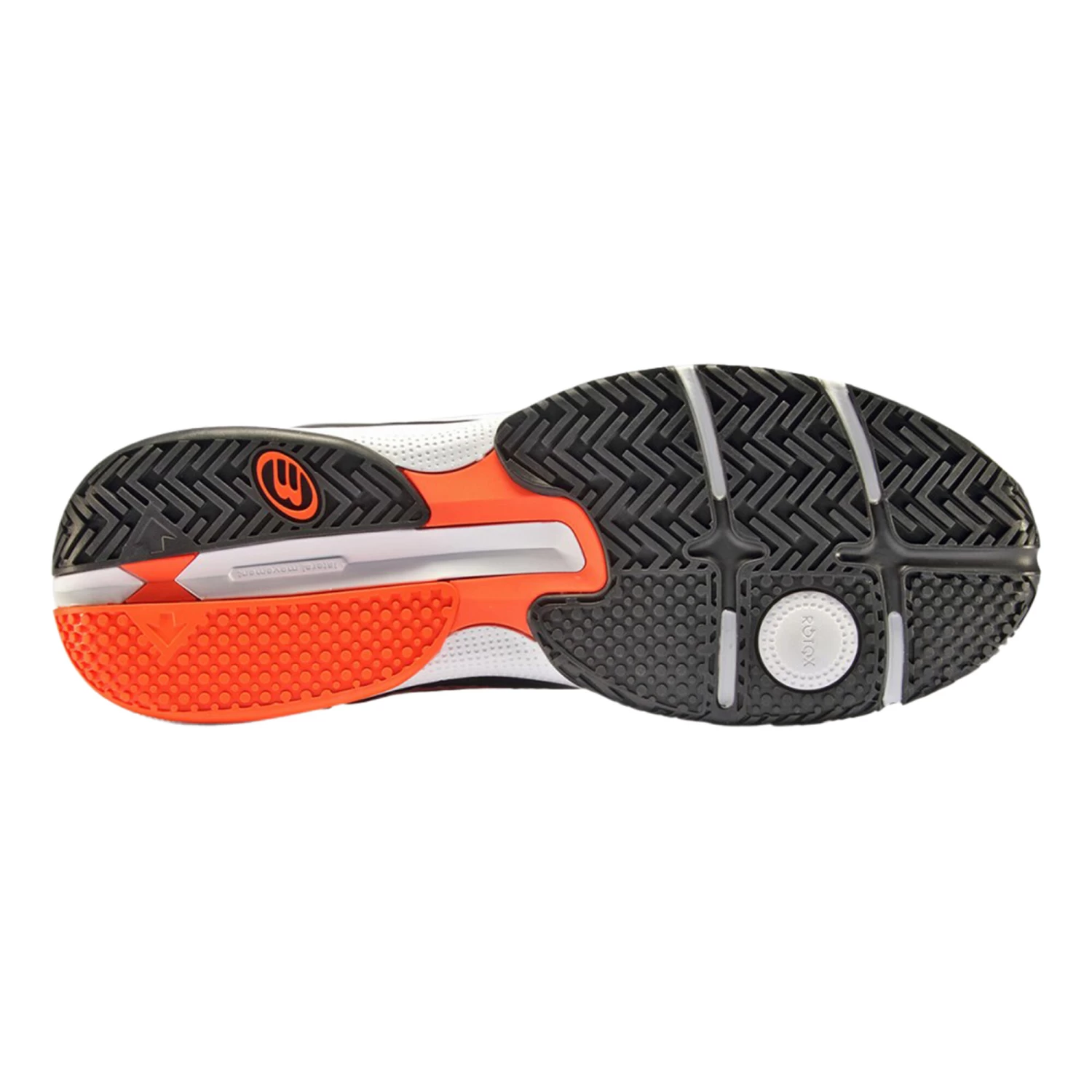 BULLPADEL Hack Hybrid Fly Padel Shoe Men - White, Black 4 BULLPADEL Hack Hybrid Fly Padel Shoe Men - White, Black - Image 4