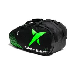 DROP SHOT ESSENTIAL 22 Padel Racket Bag - Black, Green