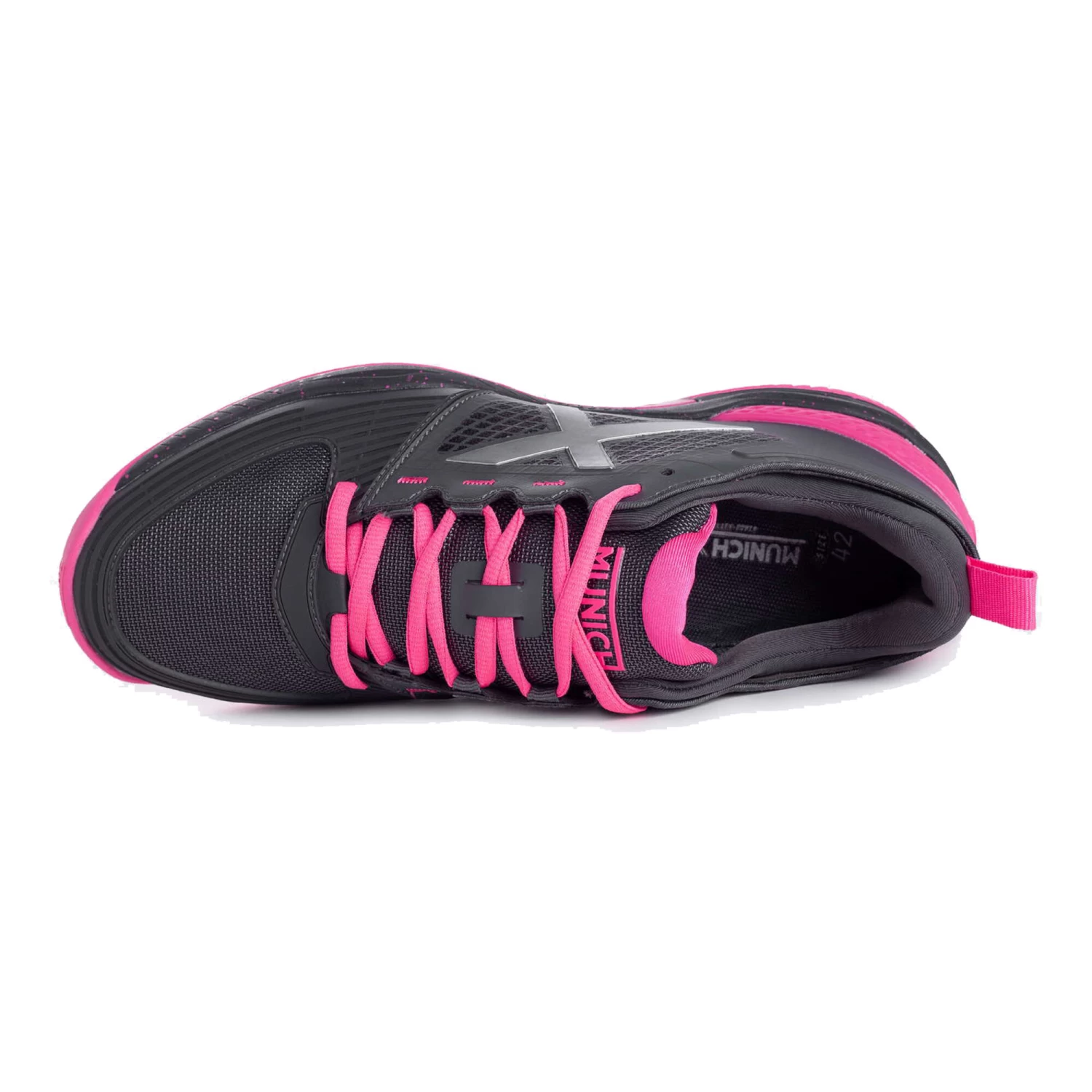 Munich Atomik Padel Shoe Women - Black, Pink 3 Munich Atomik Padel Shoe Women - Black, Pink - Image 3