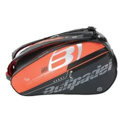 BULLPADEL Big Capacity Padel Racket Bag - Black, Orange