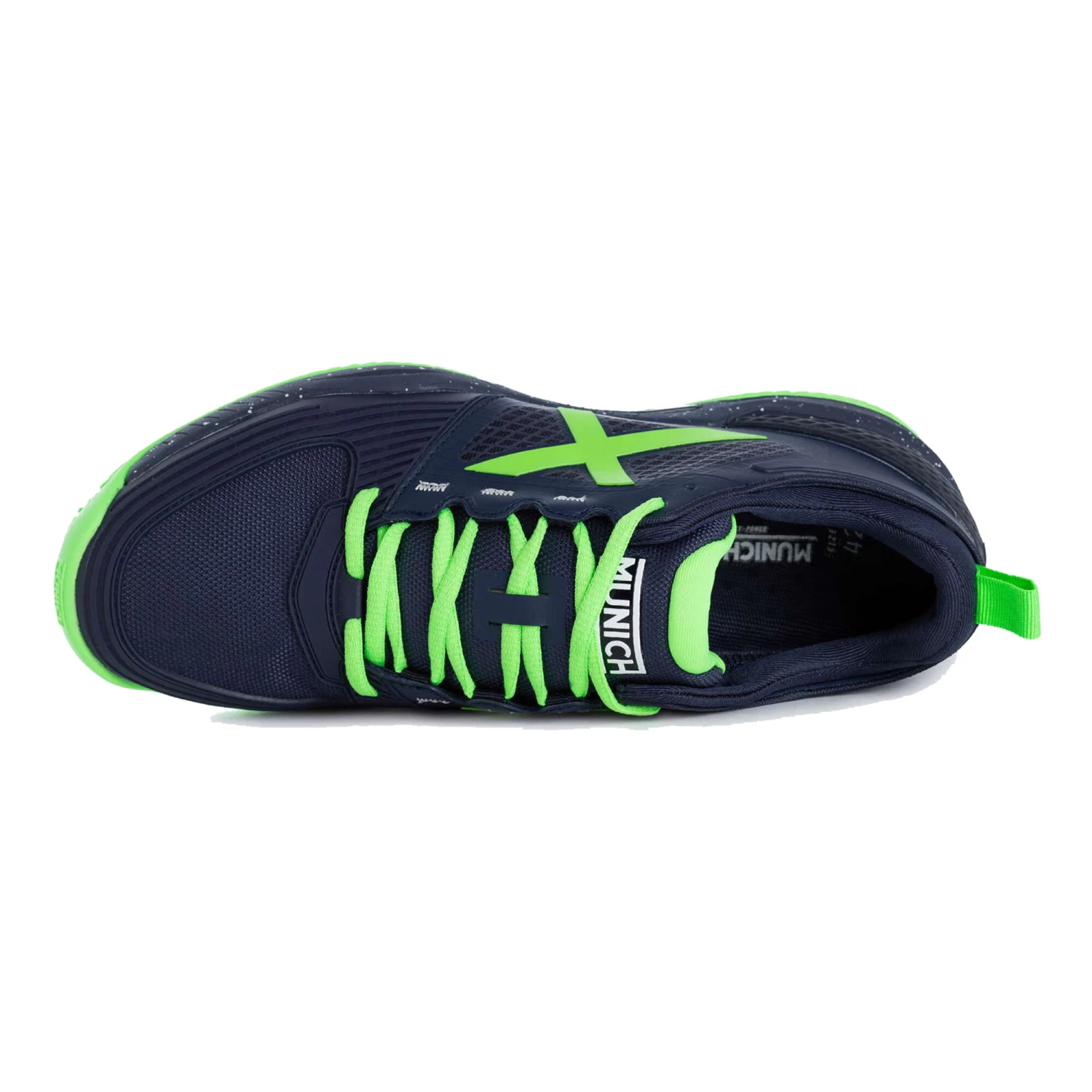 Munich Atomik Padel Shoe Men - Dark Blue, Green 3 Munich Atomik Padel Shoe Men - Dark Blue, Green - Image 3