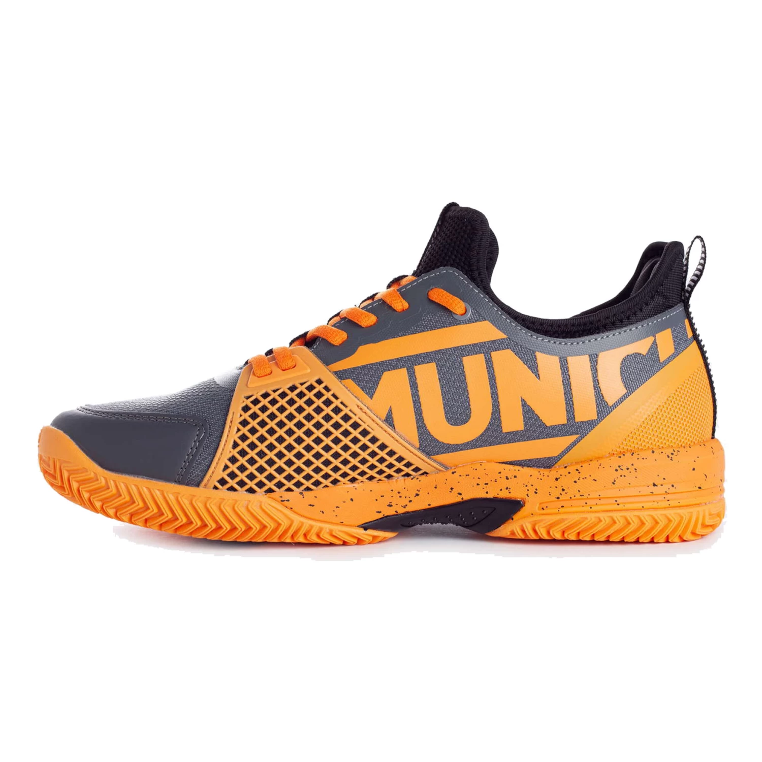 Munich Oxygen Padel Shoe Men - Grey, Orange 2 Munich Oxygen Padel Shoe Men - Grey, Orange - Image 2