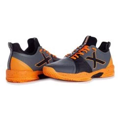 Munich Oxygen Padel Shoe Men - Grey, Orange 9 Munich Oxygen Padel Shoe Men - Grey, Orange -Sports Supplies Shop 00026000 10 1