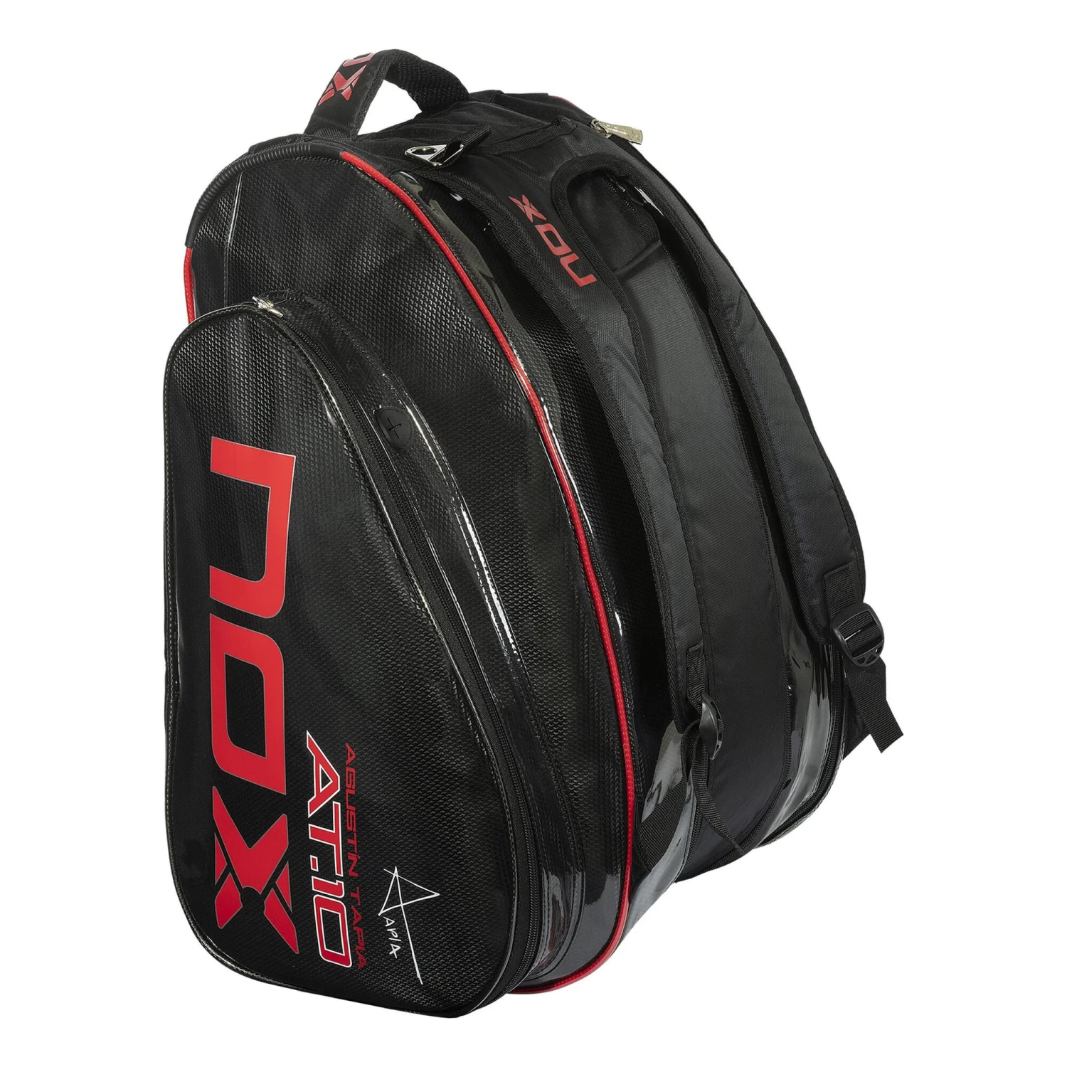 NOX AT10 TEAM Padel Racket Bag - Black, Red 6 NOX AT10 TEAM Padel Racket Bag - Black, Red - Image 6