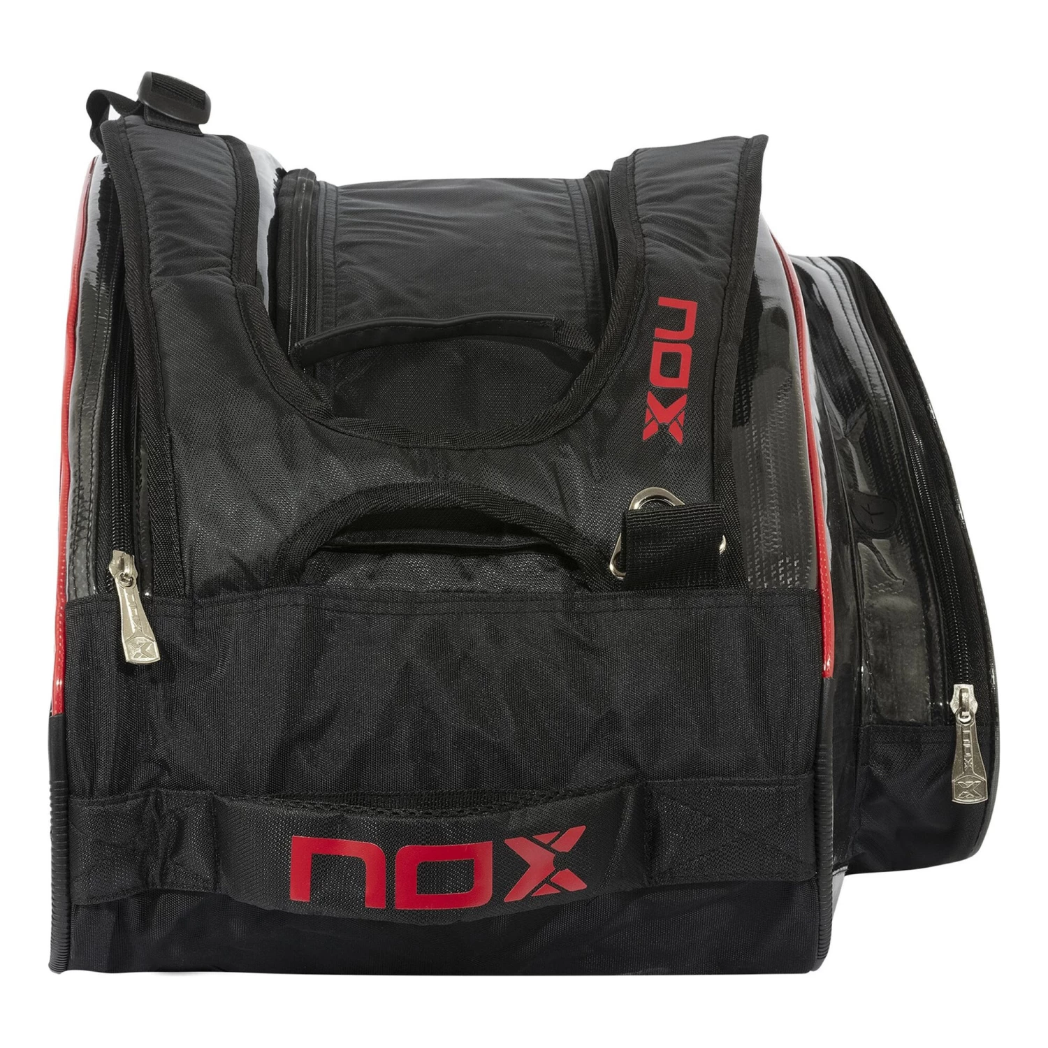NOX AT10 TEAM Padel Racket Bag - Black, Red 2 NOX AT10 TEAM Padel Racket Bag - Black, Red - Image 2