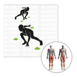 Training Cones 20 Pack - Green, Grey -Sports Supplies Shop 0003000000 13