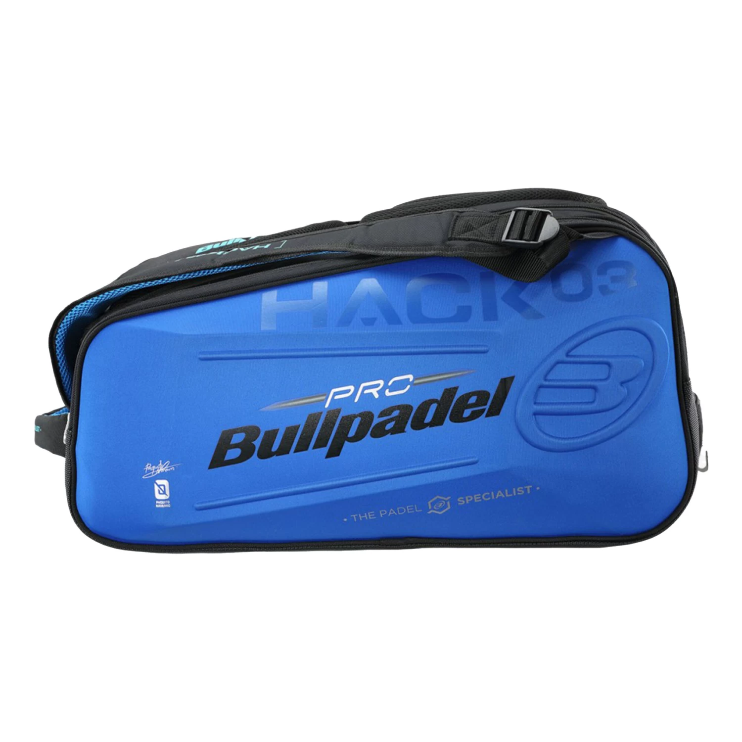 BULLPADEL HACK Padel Racket Bag - Black 4 BULLPADEL HACK Padel Racket Bag - Black - Image 4