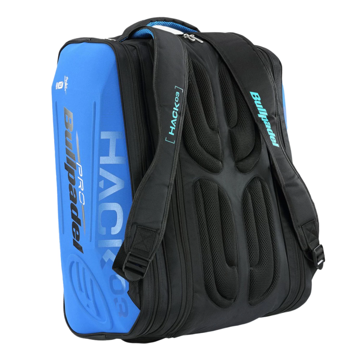 BULLPADEL HACK Padel Racket Bag - Black 2 BULLPADEL HACK Padel Racket Bag - Black - Image 2