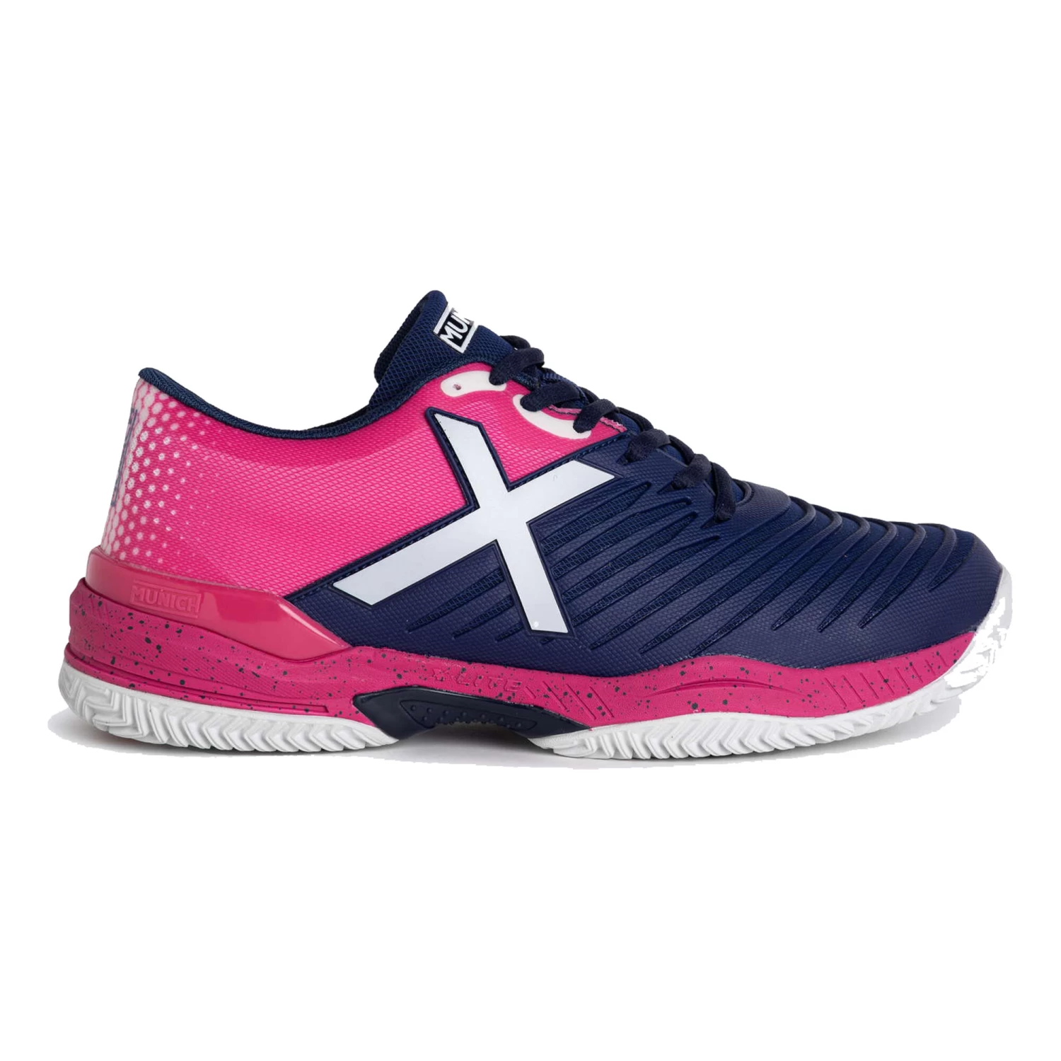 Munich Padx 33 Padel Shoe Women - Dark Blue, Pink 1 Munich Padx 33 Padel Shoe Women - Dark Blue, Pink