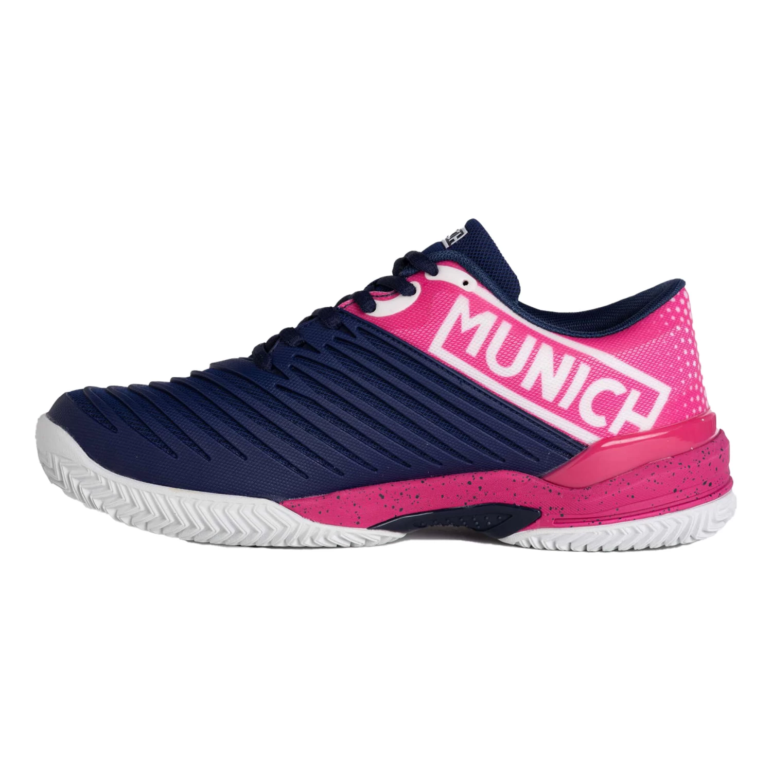 Munich Padx 33 Padel Shoe Women - Dark Blue, Pink 2 Munich Padx 33 Padel Shoe Women - Dark Blue, Pink - Image 2