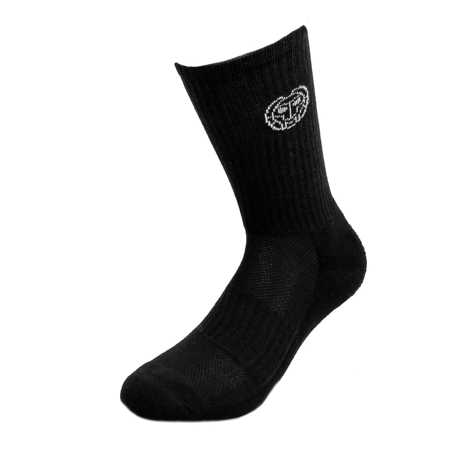 BIDI BADU Riley Crew Tech Sports Socks Men - Black, White 1 BIDI BADU Riley Crew Tech Sports Socks Men - Black, White