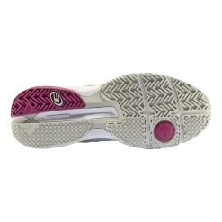 BULLPADEL Flow Hybrid Fly 22v Padel Shoe Women - White, Berry -Sports Supplies Shop 00038000 0 5