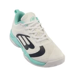 BULLPADEL Beker 22V Padel Shoe Women - White, Turquoise -Sports Supplies Shop 00040000 000 1