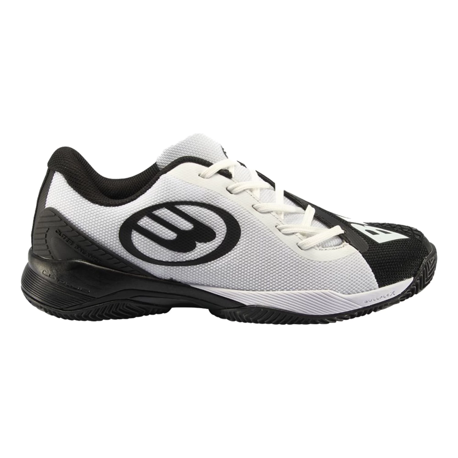 BULLPADEL Vertex Grip Padel Shoe Men - White, Black 1 BULLPADEL Vertex Grip Padel Shoe Men - White, Black