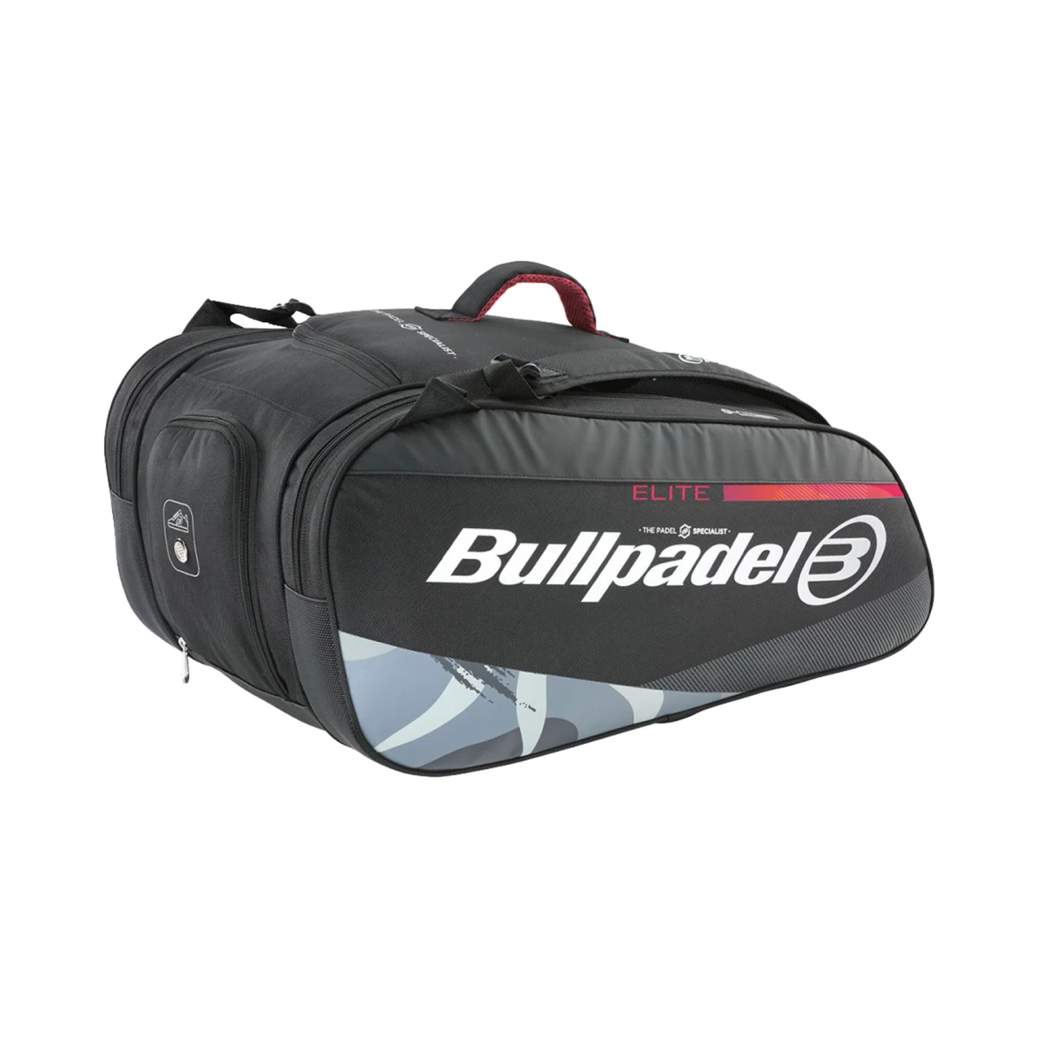BULLPADEL ELITE Padel Racket Bag - Black 4 BULLPADEL ELITE Padel Racket Bag - Black - Image 4