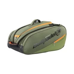 BULLPADEL PERFORMANCE Padel Racket Bag - Olive, Orange