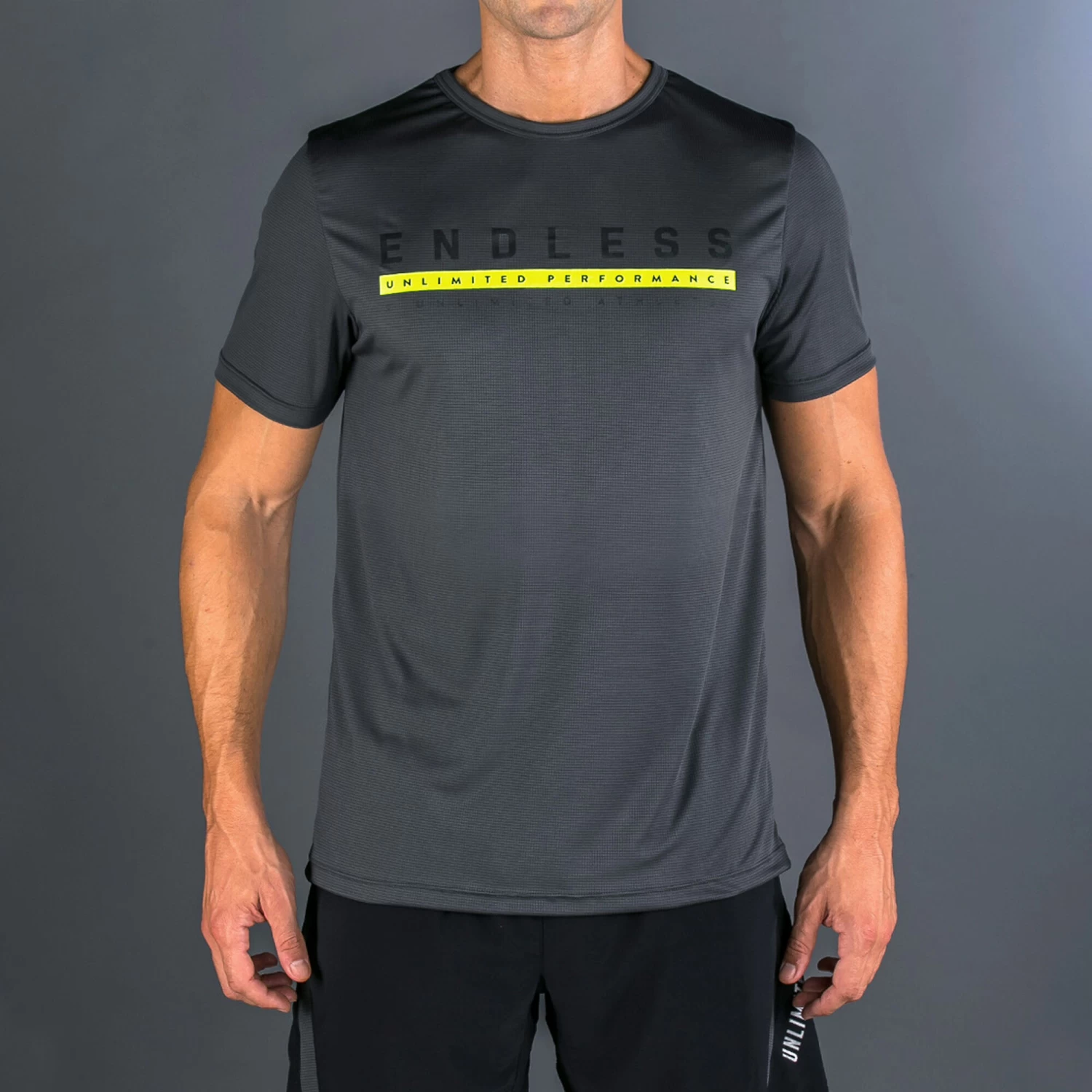 Endless Ace Unlimited T-Shirt Men - Grey, Black 2 Endless Ace Unlimited T-Shirt Men - Grey, Black - Image 2