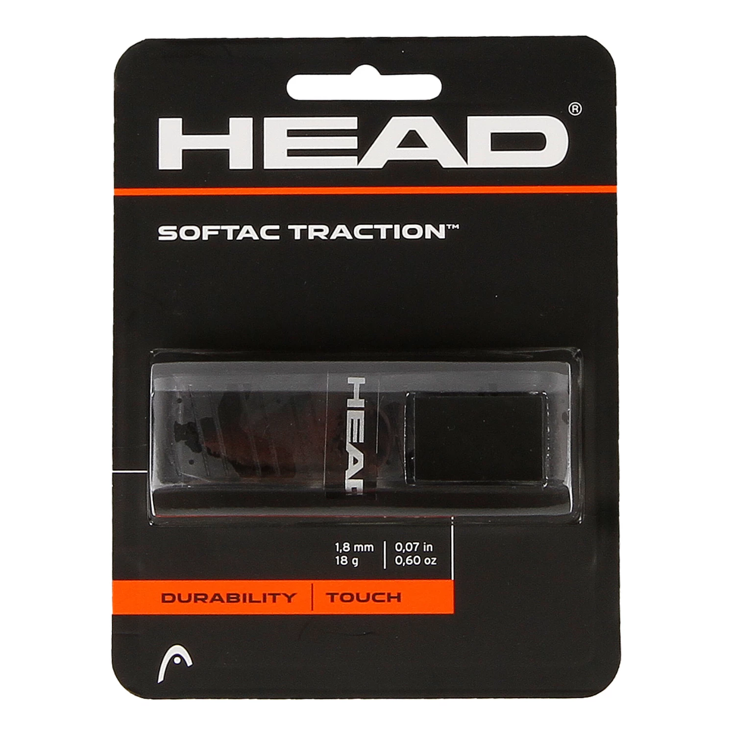 Head SofTac Traction 1 Pack - Black 1 Head SofTac Traction 1 Pack - Black
