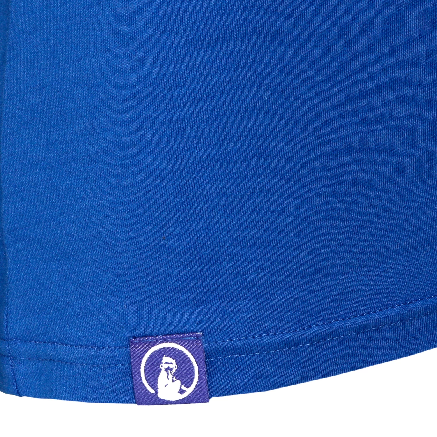 Retro Logo T-Shirt Women - Blue, Gold 8 Retro Logo T-Shirt Women - Blue, Gold - Image 8