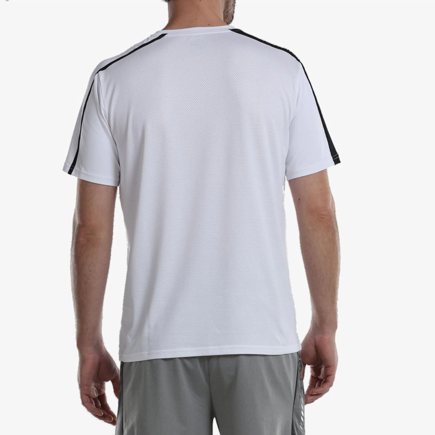 BULLPADEL Liron T-Shirt Men - White, Black 7 BULLPADEL Liron T-Shirt Men - White, Black - Image 7