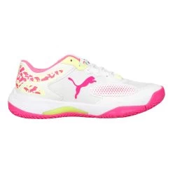Puma Solarcourt RCT Padel Shoe Women - White, Pink