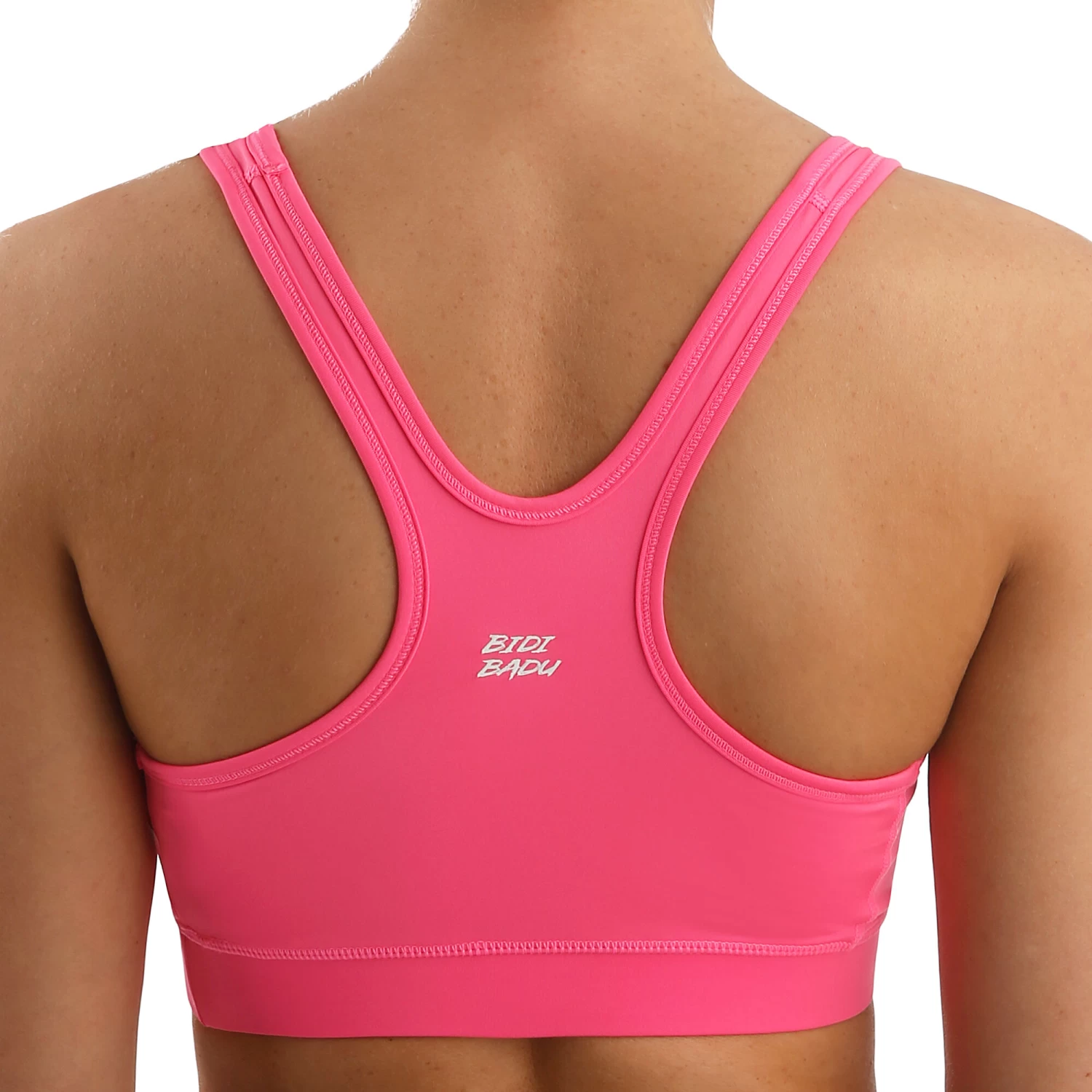 BIDI BADU Jude Tech Sports Bras Women - Pink, White 2 BIDI BADU Jude Tech Sports Bras Women - Pink, White - Image 2