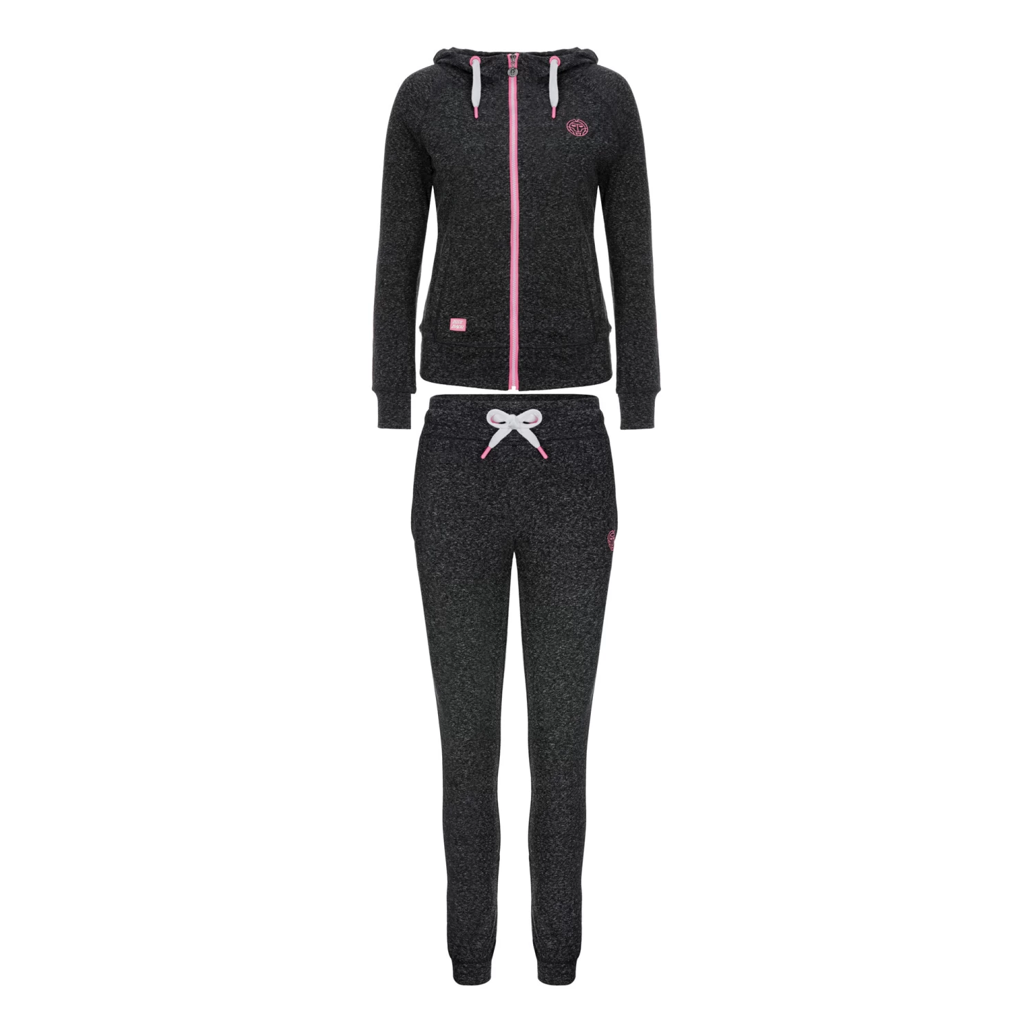 BIDI BADU Pixie Basic Tracksuit Women - Dark Grey, Pink 9 BIDI BADU Pixie Basic Tracksuit Women - Dark Grey, Pink - Image 9
