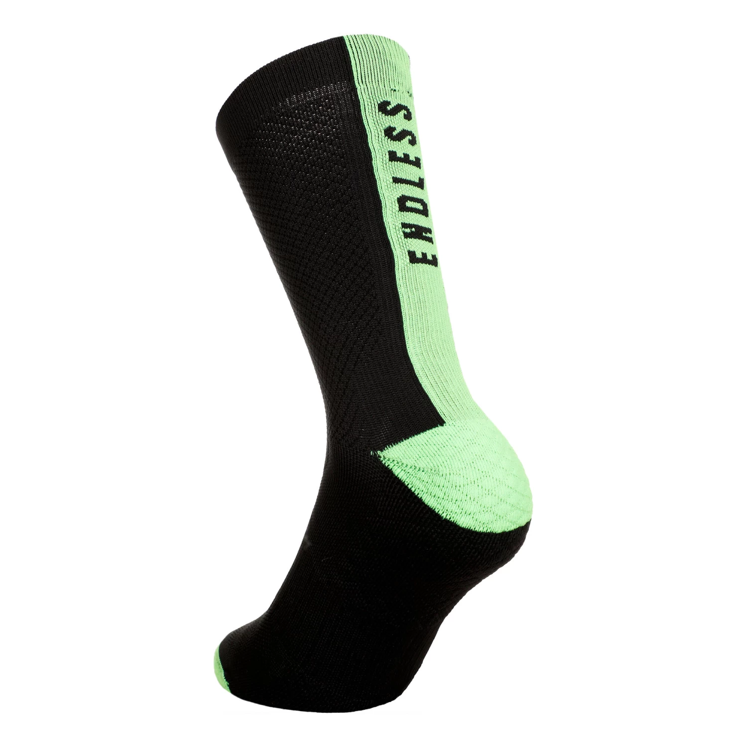 Endless Long Tennis Socks Men - Black, Green 2 Endless Long Tennis Socks Men - Black, Green - Image 2