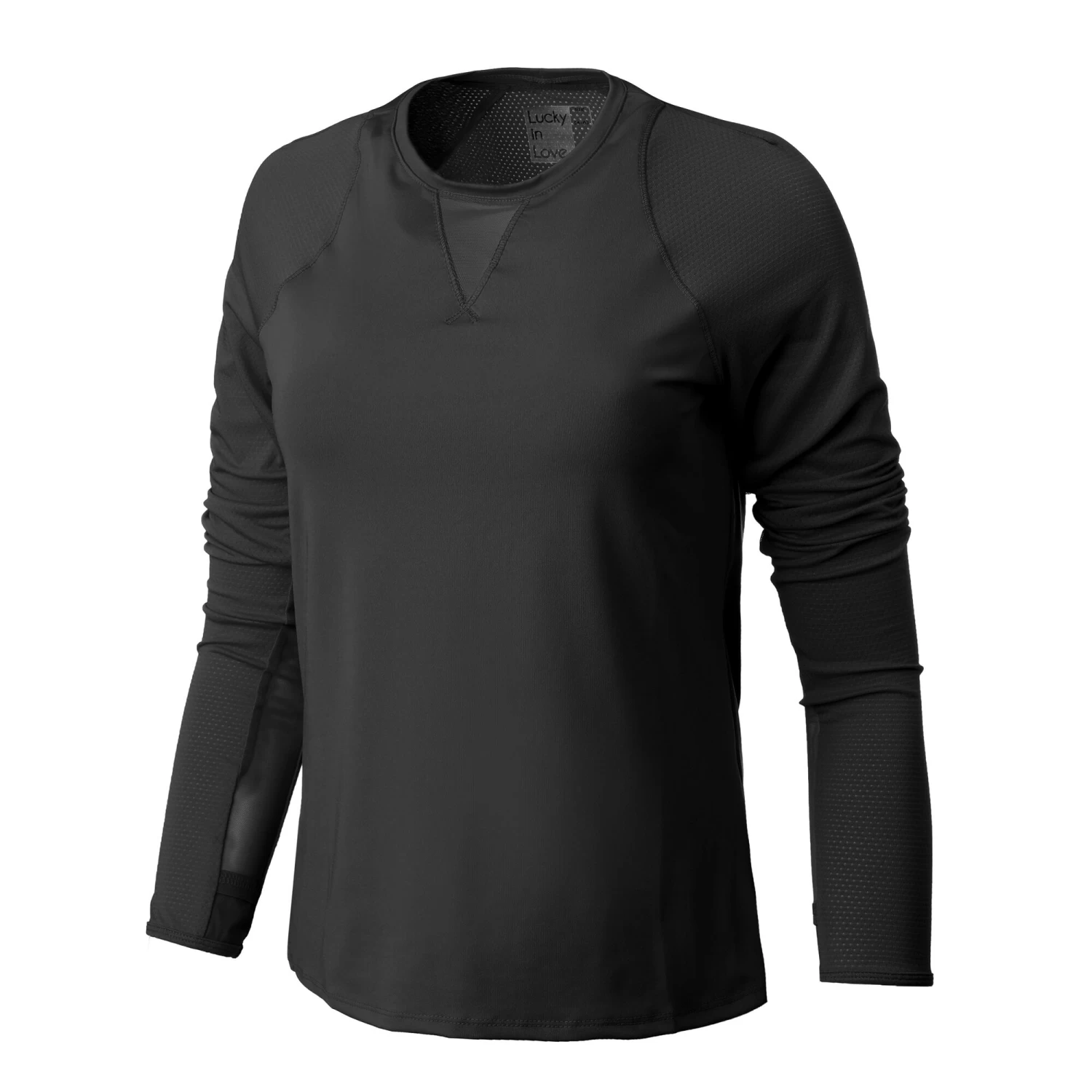 High-Low Long Sleeve Women - Black 5 High-Low Long Sleeve Women - Black - Image 5