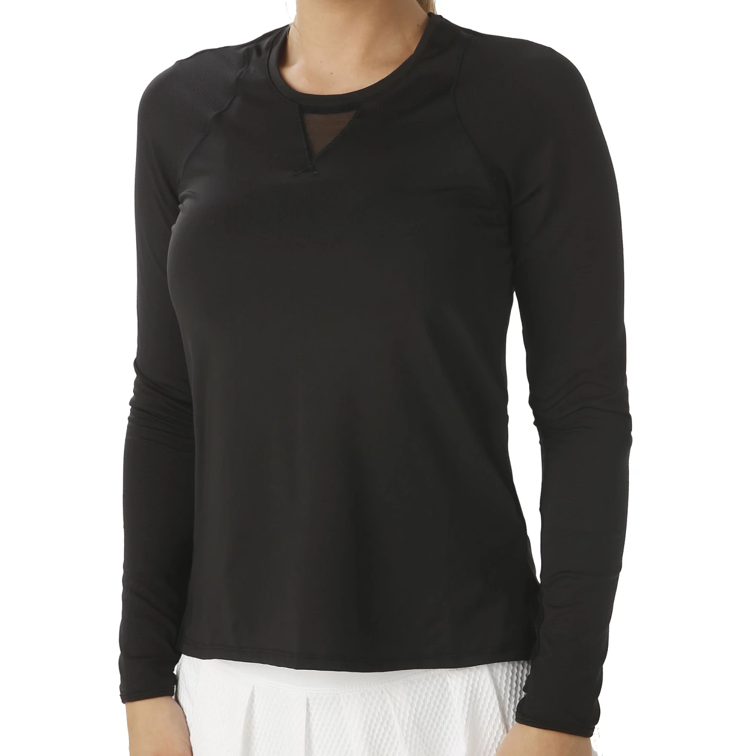 High-Low Long Sleeve Women - Black 1 High-Low Long Sleeve Women - Black