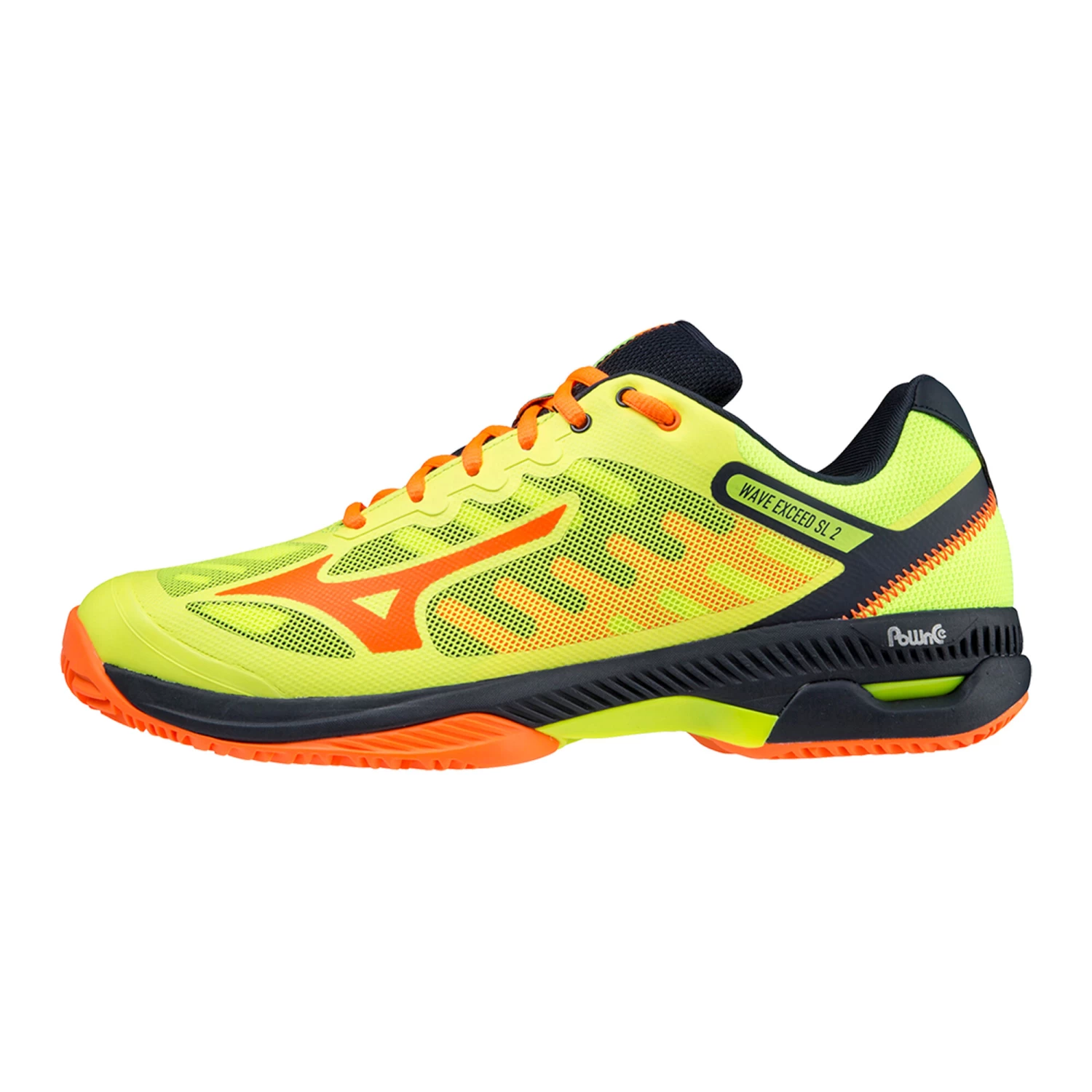 Mizuno Wave Exceed SL 2 Padel Shoe - Yellow, Black 2 Mizuno Wave Exceed SL 2 Padel Shoe - Yellow, Black - Image 2