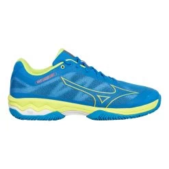 Mizuno Wave Exceed Light Padel Shoe Men - Blue, Neon Green