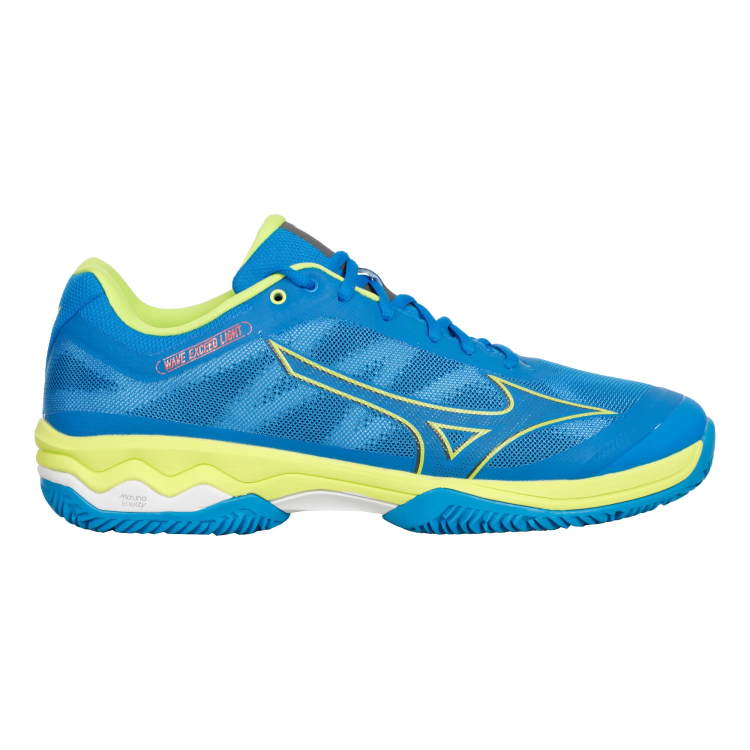 Mizuno Wave Exceed Light Padel Shoe Men - Blue, Neon Green 1 Mizuno Wave Exceed Light Padel Shoe Men - Blue, Neon Green