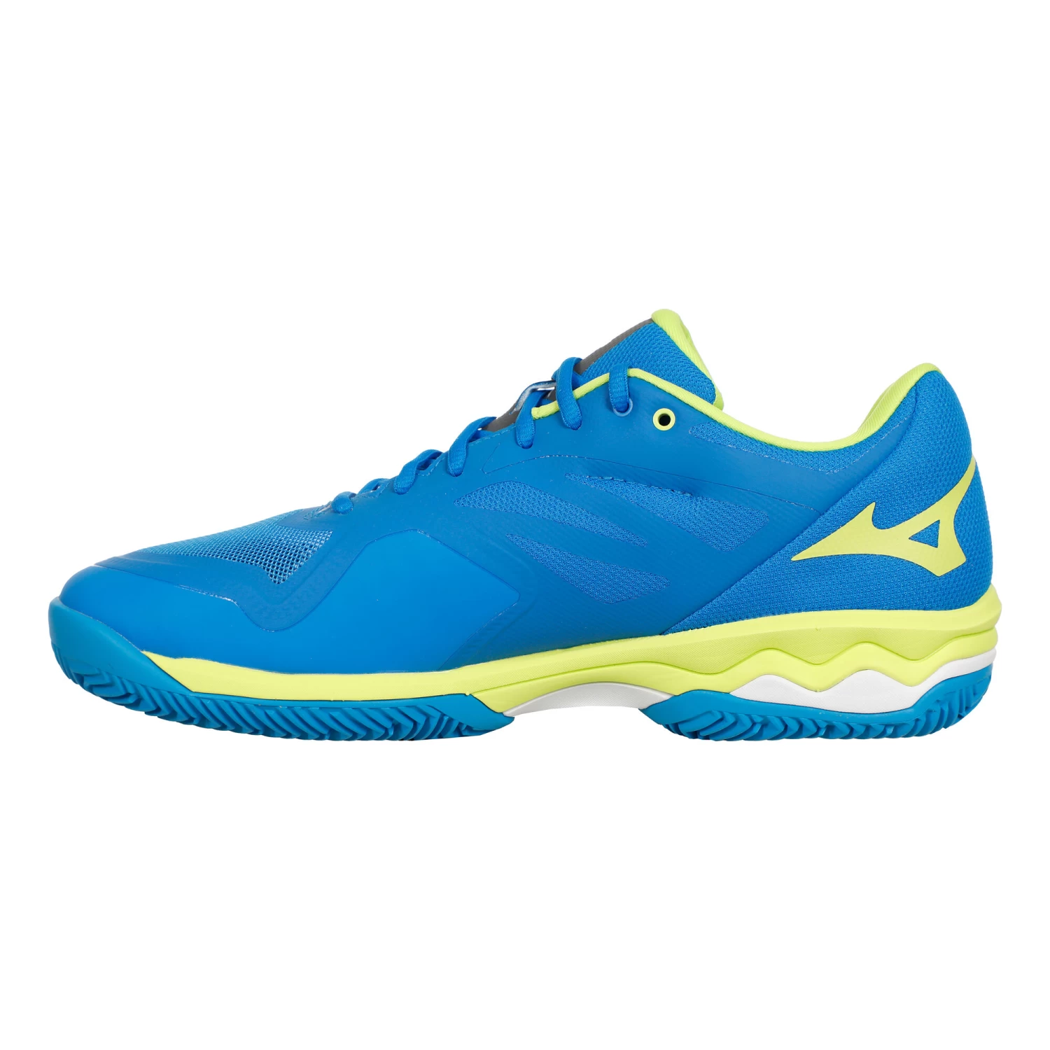 Mizuno Wave Exceed Light Padel Shoe Men - Blue, Neon Green 2 Mizuno Wave Exceed Light Padel Shoe Men - Blue, Neon Green - Image 2