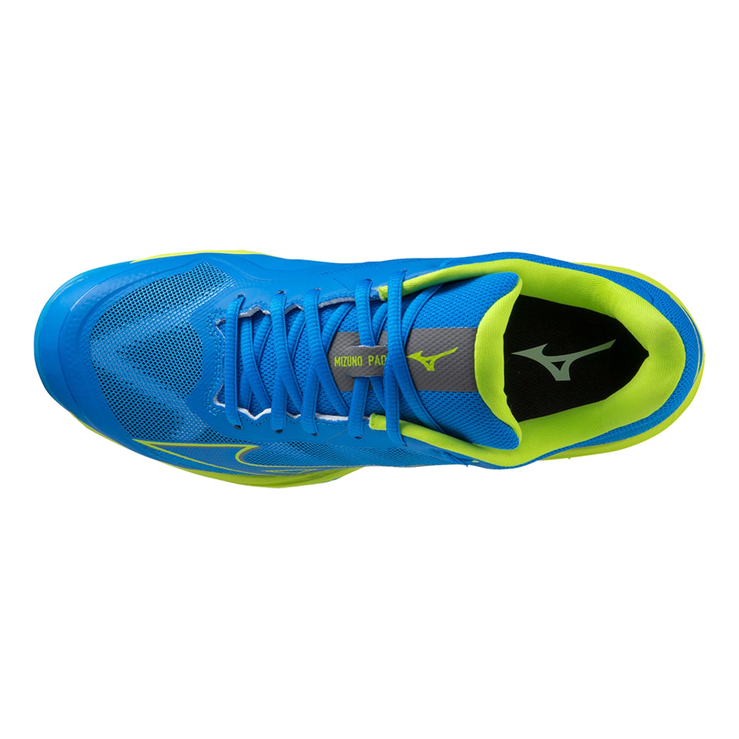 Mizuno Wave Exceed Light Padel Shoe Men - Blue, Neon Green 3 Mizuno Wave Exceed Light Padel Shoe Men - Blue, Neon Green - Image 3