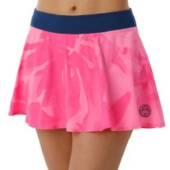 BIDI BADU Mora Tech Skirt Women - Pink, Dark Blue