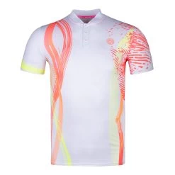 BIDI BADU Kofi Tech Polo Men - White, Multicoloured