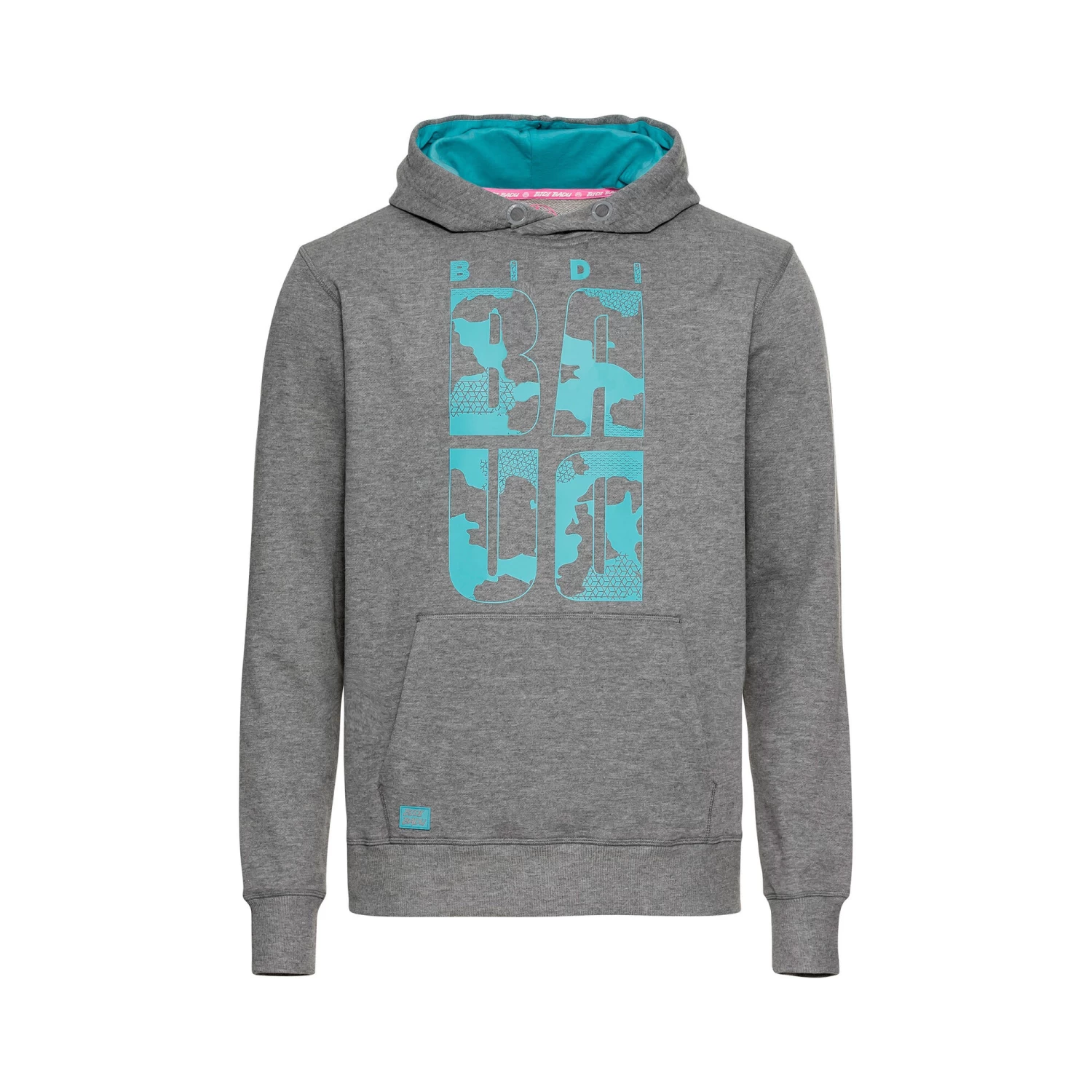 BIDI BADU Lamin Lifestyle Hoody Boys - Grey, Turquoise 1 BIDI BADU Lamin Lifestyle Hoody Boys - Grey, Turquoise